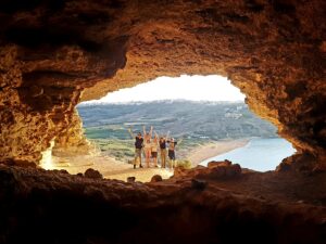 Mixta Cave Sunset Gozo i malta boat trips