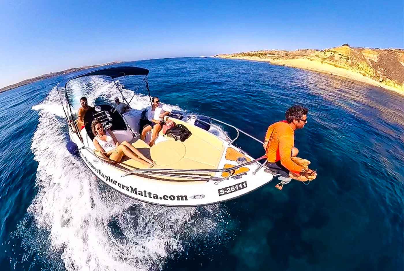 Private boat tour to Blue Lagoon Comino, Malta